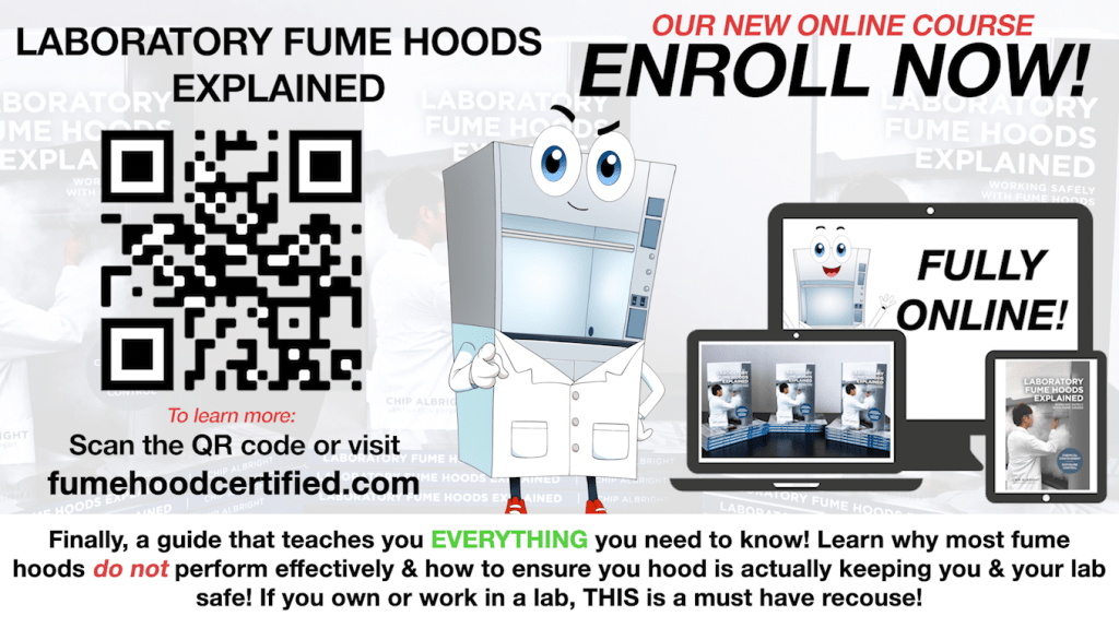 Fume Hood certified course QR code